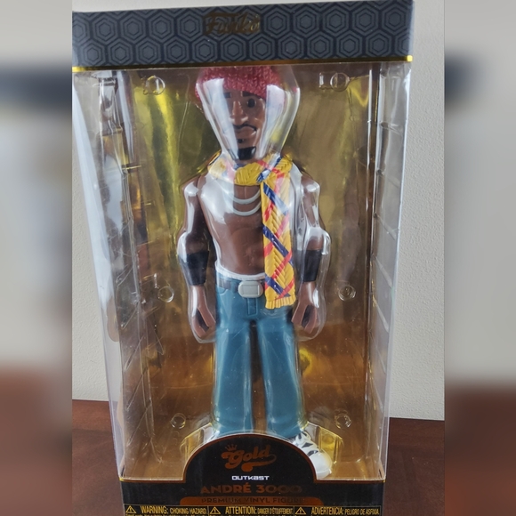 Funko Gold Outkast Andre 3000 Figure - Picture 1 of 2
